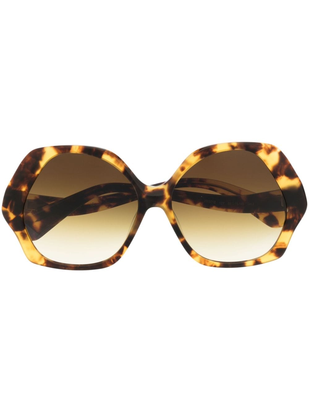 Vivienne Westwood Oversized-Sonnenbrille in Schildpattoptik - Braun von Vivienne Westwood