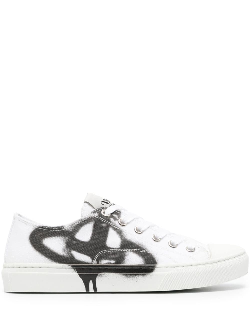 Vivienne Westwood Plimsoll 2.0 Sneakers aus Canvas - Weiß von Vivienne Westwood