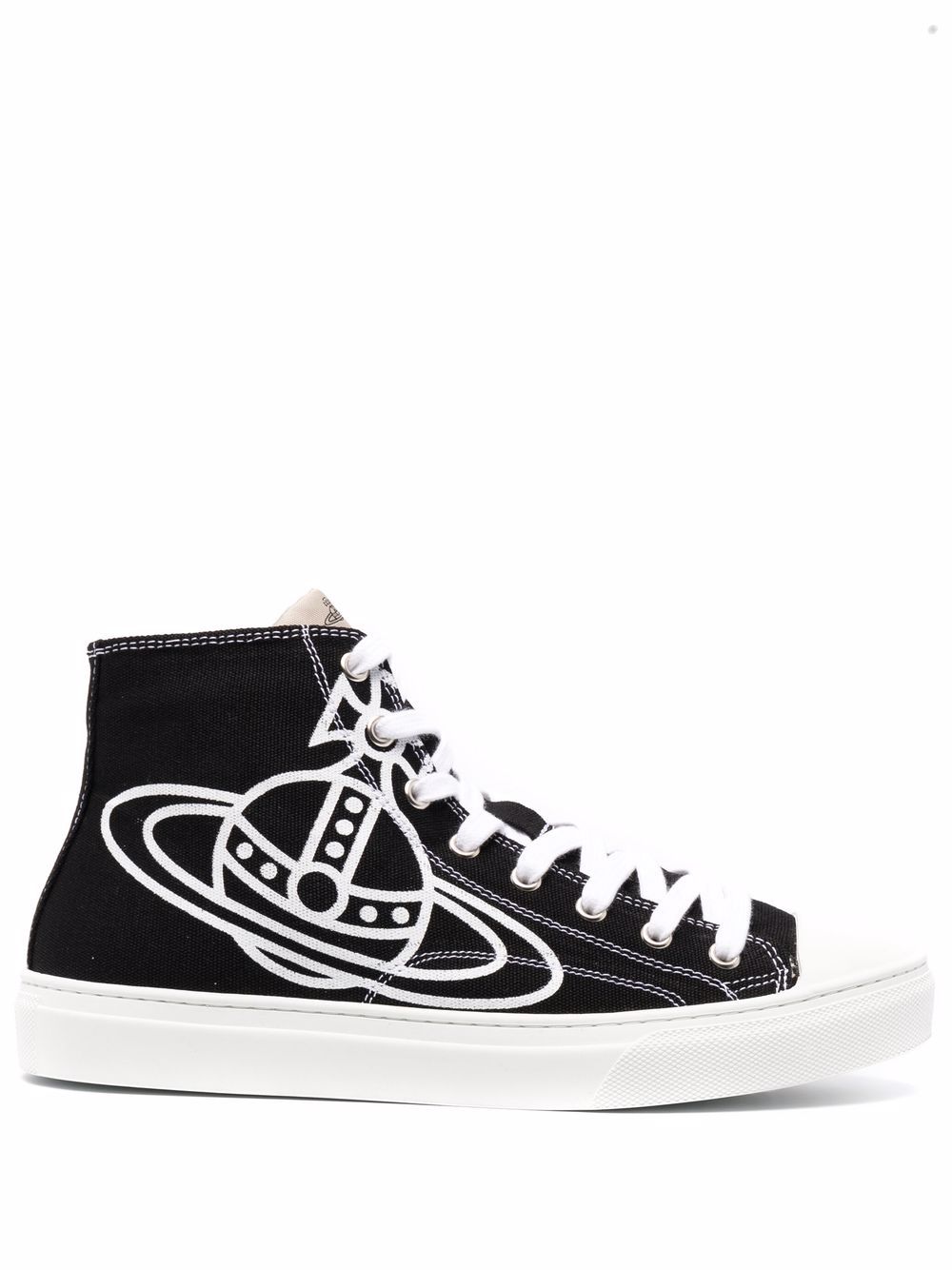 Vivienne Westwood Plimsoll High-Top-Sneakers - Schwarz von Vivienne Westwood