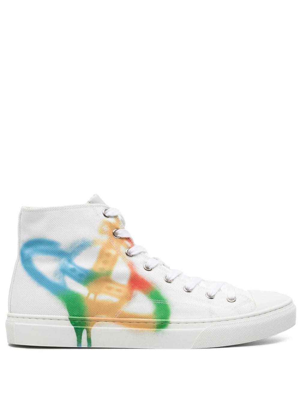 Vivienne Westwood Plimsoll High-Top-Sneakers - Weiß von Vivienne Westwood