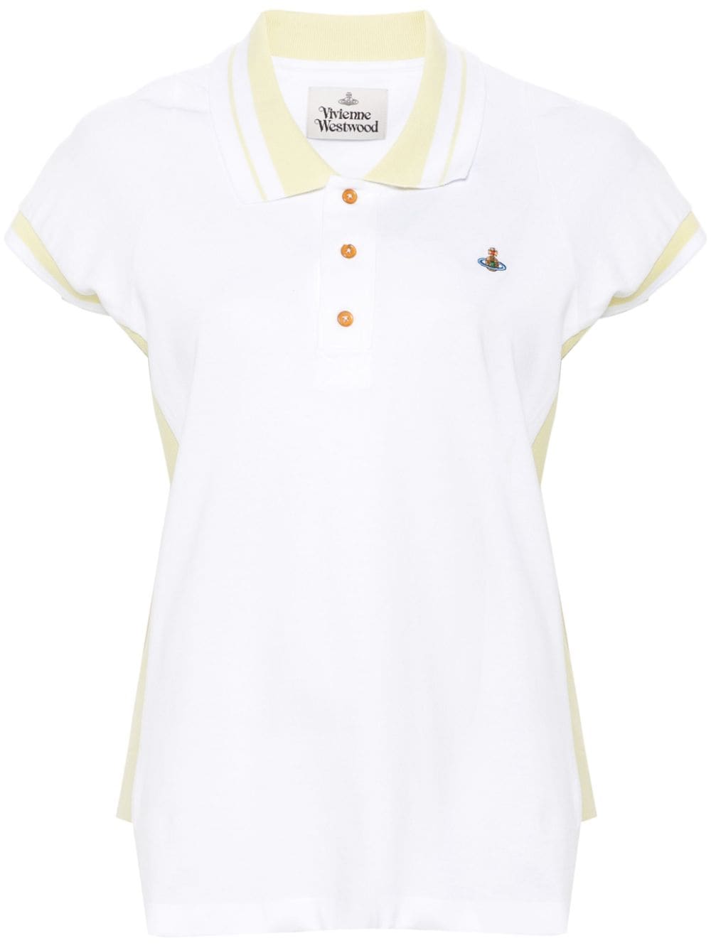 Vivienne Westwood Poloshirt mit Orb-Stickerei - Weiß von Vivienne Westwood