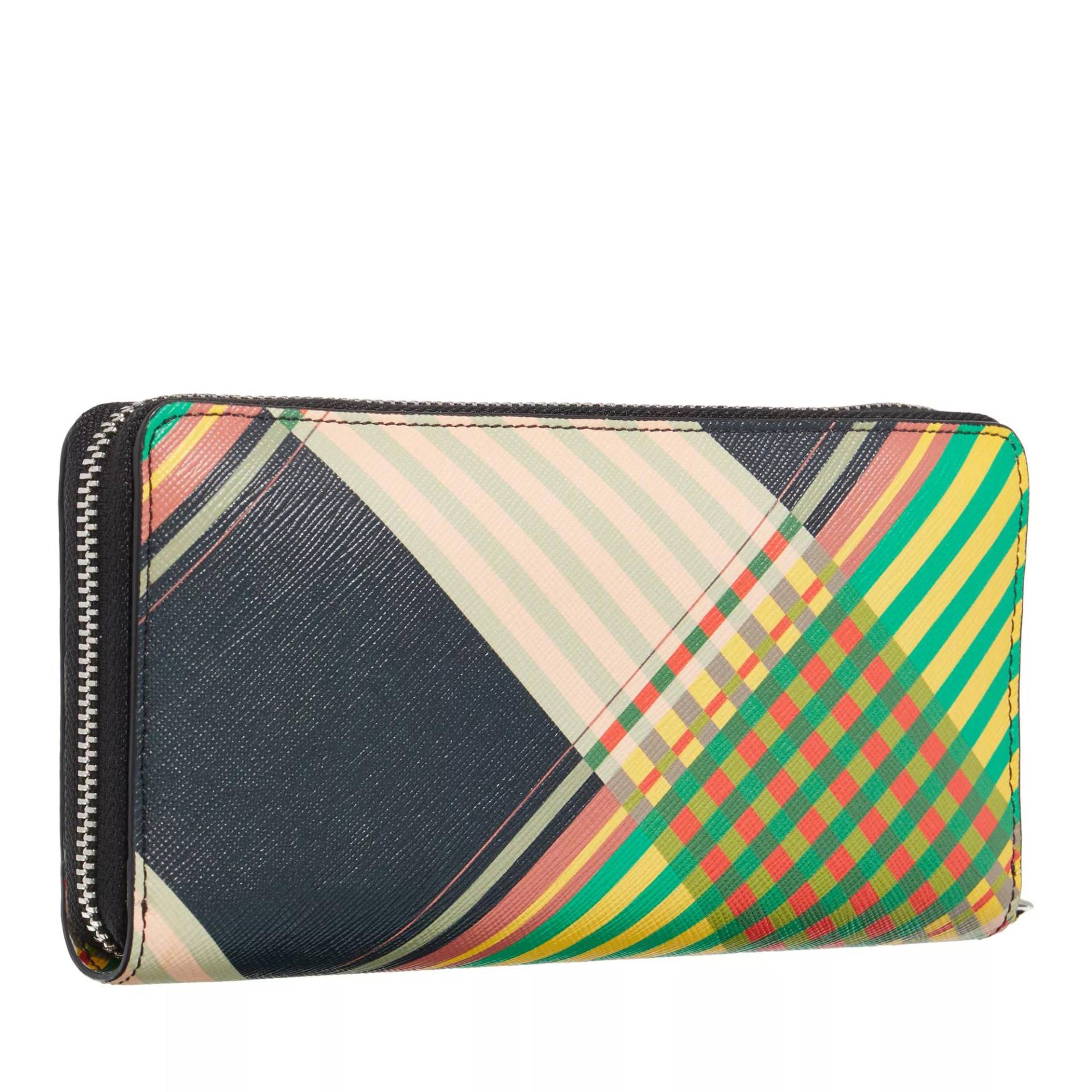 Vivienne Westwood Portemonnaie - Saff Print Zip Round Wallet - Gr. unisize - in Bunt - für Damen von Vivienne Westwood