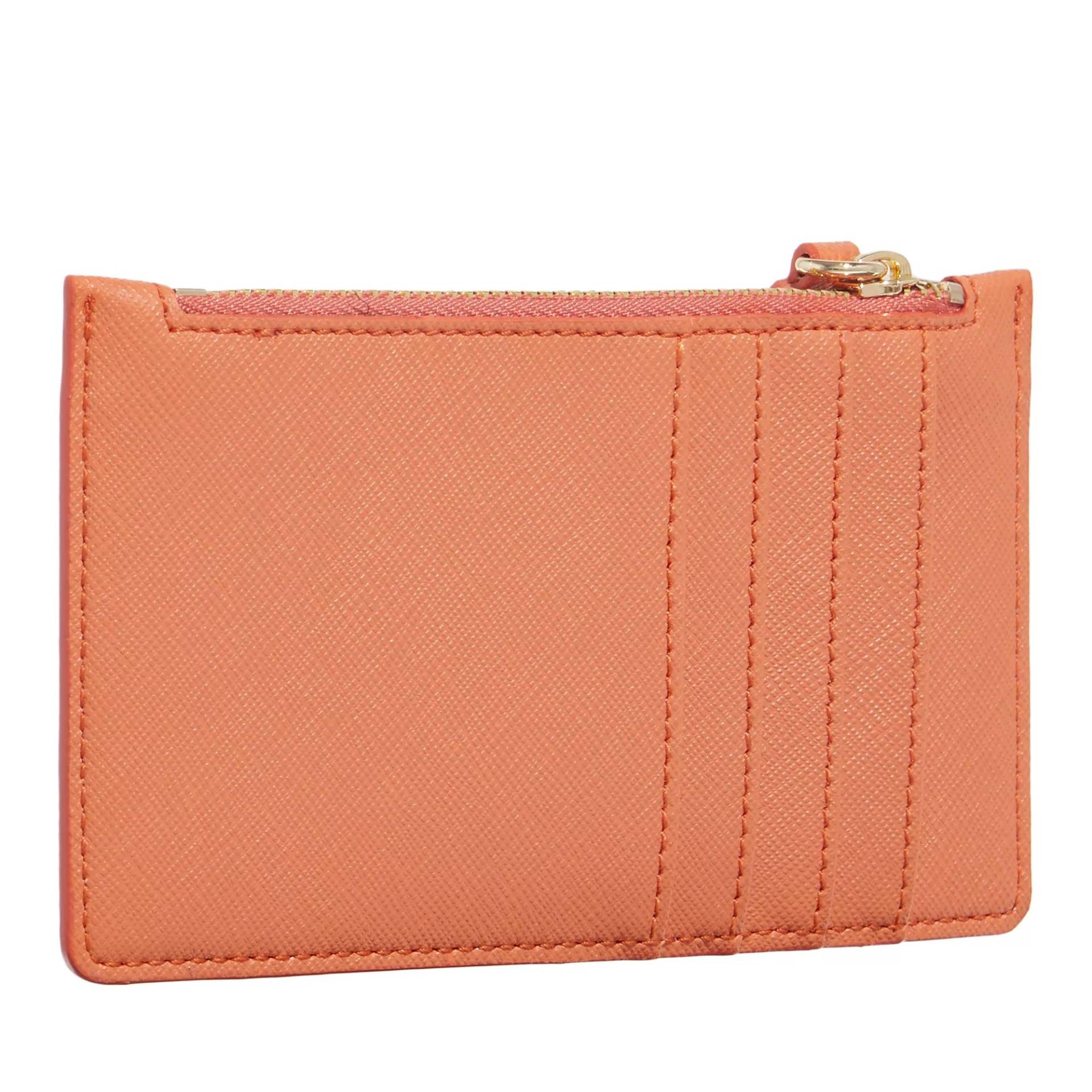 Vivienne Westwood Portemonnaie - Saffiano Slim Long C Holder - Gr. unisize - in Orange - für Damen von Vivienne Westwood