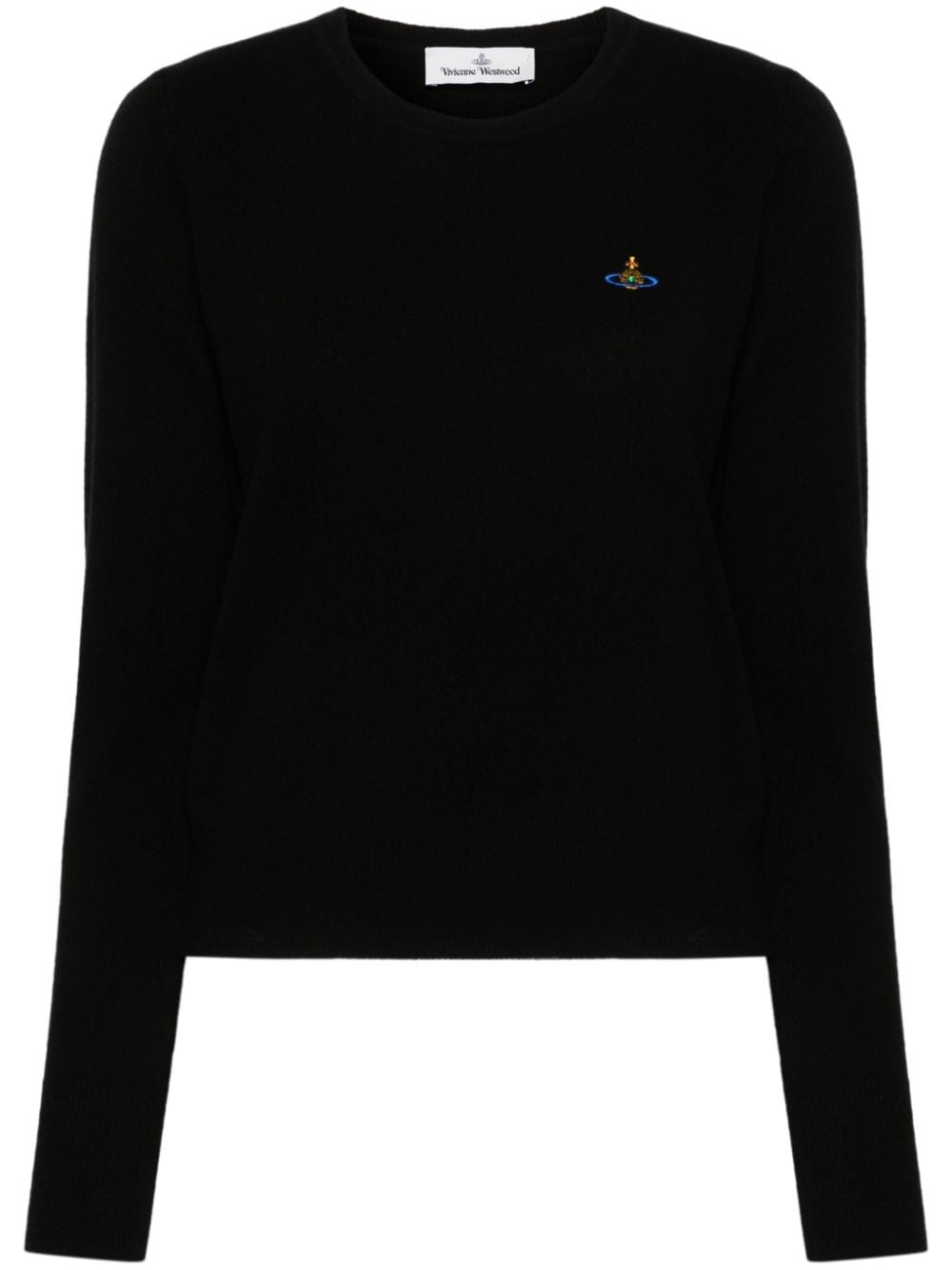 Vivienne Westwood Pullover mit Orb-Stickerei - Schwarz von Vivienne Westwood