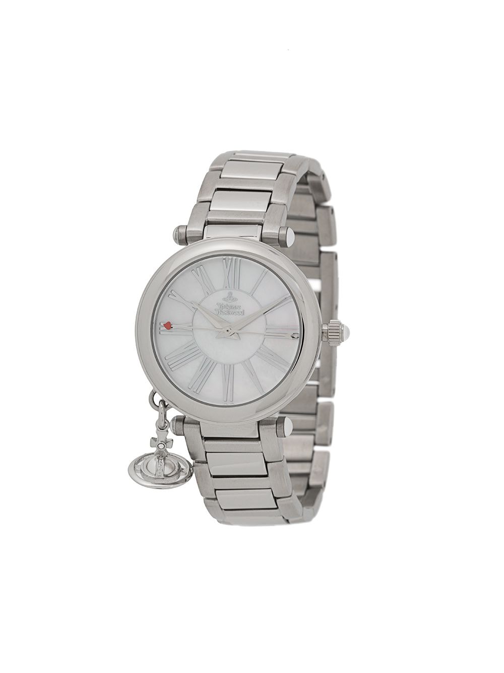 Vivienne Westwood Runde Armbanduhr - Silber von Vivienne Westwood