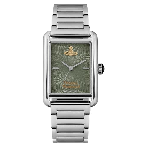 Vivienne Westwood Shacklewell Damen-Quarzuhr, 28 mm, Grün, One Size, Armband von Vivienne Westwood