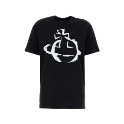 Vivienne Westwood Stencil Orb Klassisches T-shirt - Schwarz von Vivienne Westwood