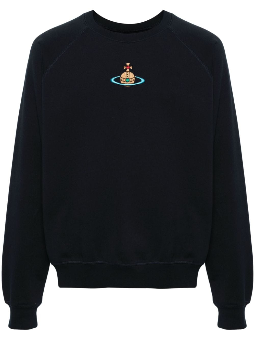 Vivienne Westwood Sweatshirt mit Logo-Stickerei - Blau von Vivienne Westwood