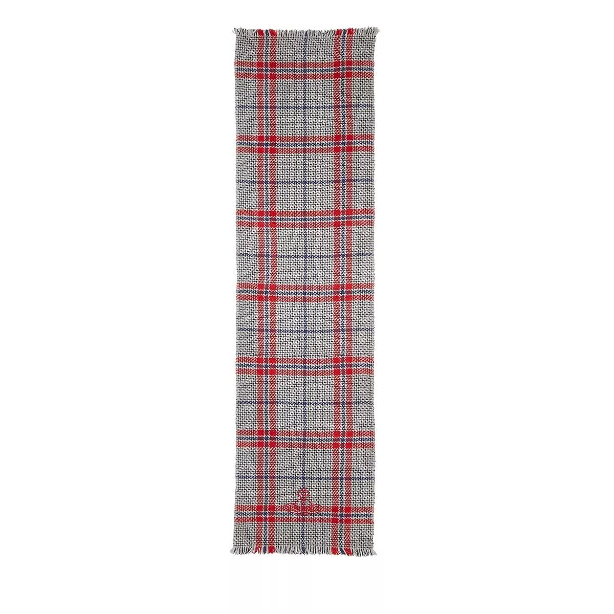 Vivienne Westwood Tücher & Schals - Stripe and Check Yak Scarf - Gr. unisize - in Bunt - für Damen von Vivienne Westwood