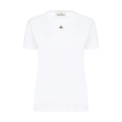 Vivienne Westwood Weißes Orb Peru T-shirt von Vivienne Westwood