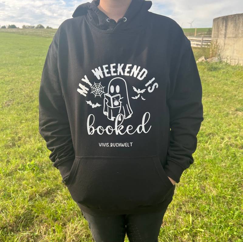 Hoodie „My Weekend Is Booked" von Vivisbuchwelt