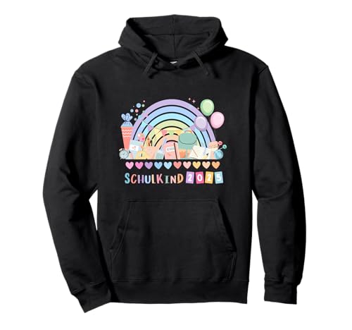 Kinder Schulkind 2025 Regenbogen Einschulung Pullover Hoodie Kinder Schulkind 2025 Regenbogen Einschulung Pullover Hoodie von Vivisual X