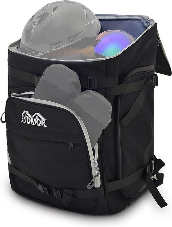 Vivitar Skirucksack Herren, 64L + 19 Fächer, Große wasserdichte Skitasche von Vivitar