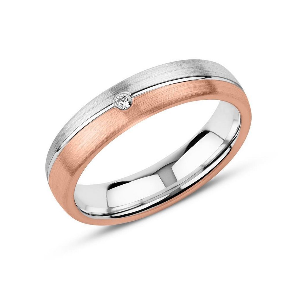 Vivo Silberring 925er Silberring für Damen von Unique, rosévergoldet Zirkonia Vivo Silberring 925er Silberring für Damen von Unique, rosévergoldet Zirkonia von Vivo