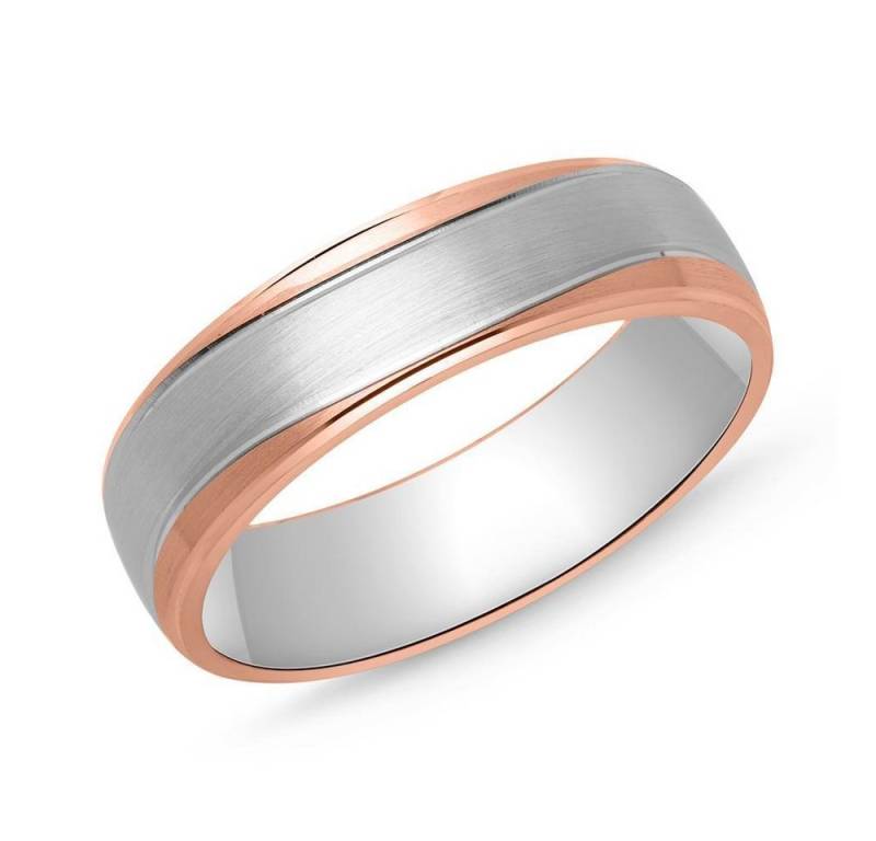 Vivo Silberring Ring für Herren aus 925er Silber in Bicolor R8582 von Vivo