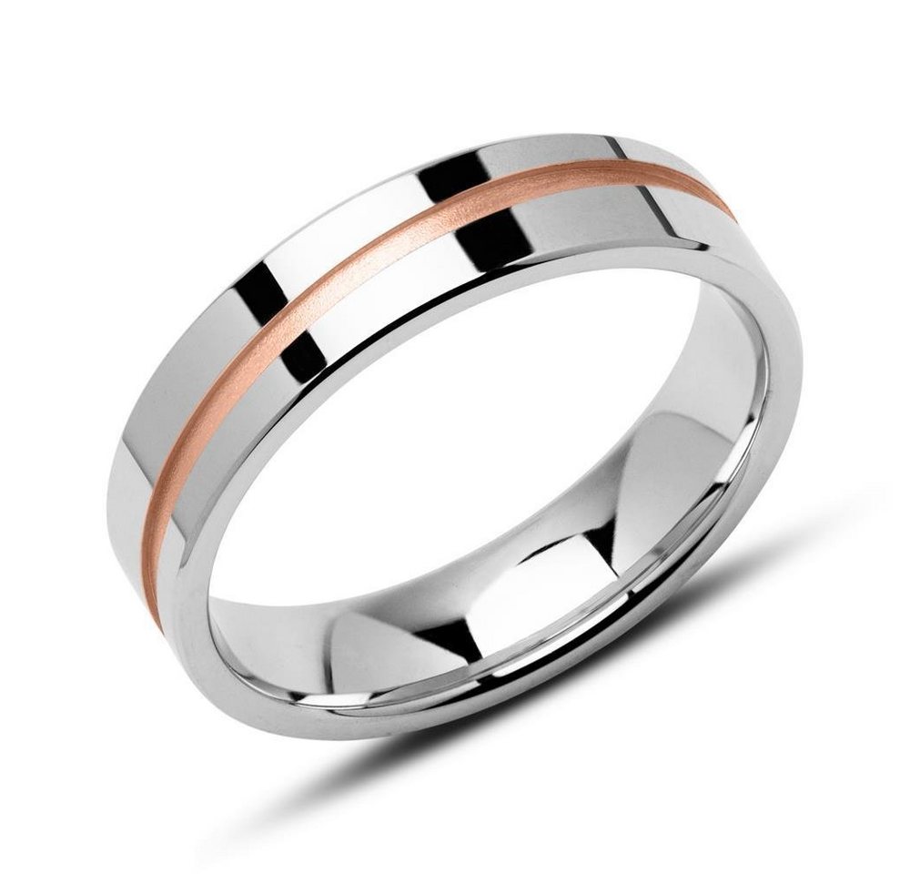 Vivo Silberring Unique Ring für Herren aus 925er Silber, rosé von Vivo