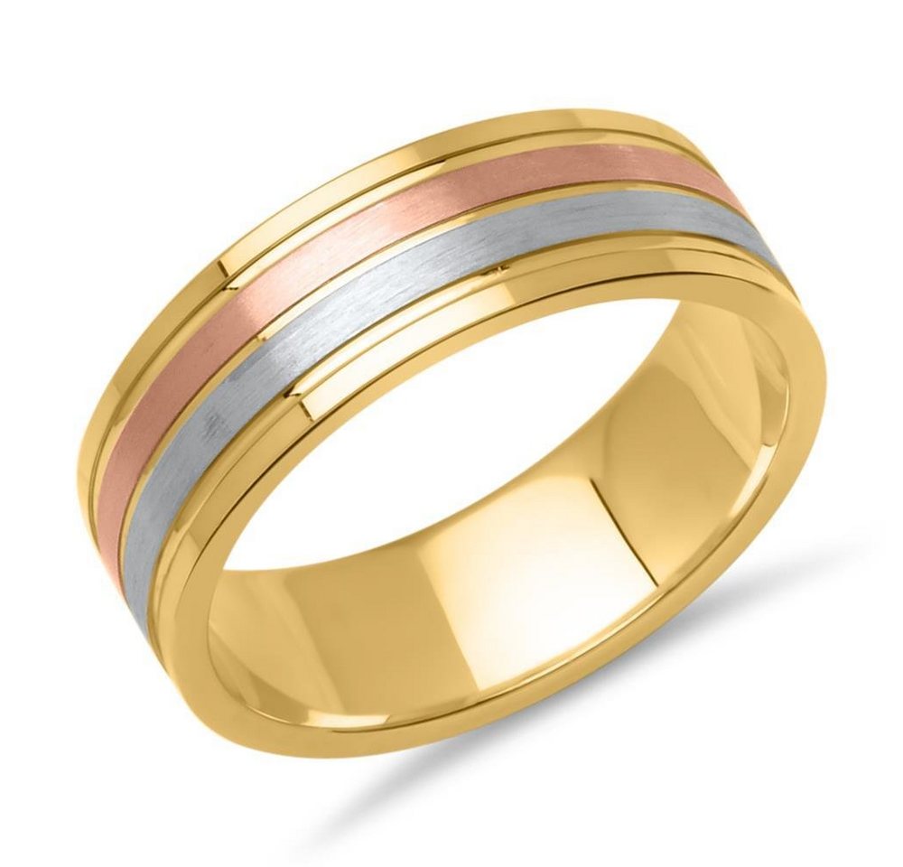 Vivo Silberring Vivo-Herrenring Tricolor 925er Silber R8571 Vivo Silberring Vivo-Herrenring Tricolor 925er Silber R8571 von Vivo