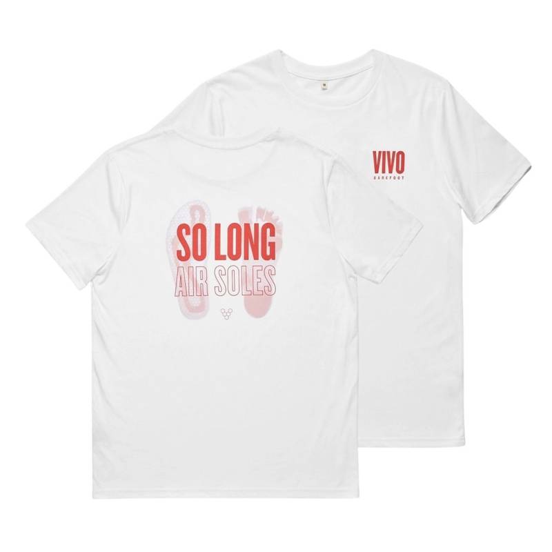 So Long Airsoles T-Shirt M von Vivobarefoot