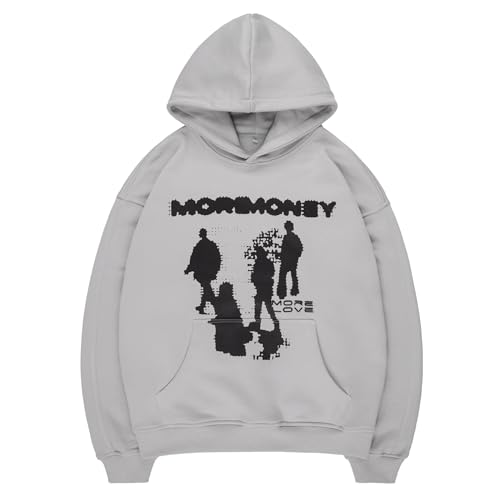 Vivoofchic Hoodie Herren Y2K Kapuzenpullover | Fashion Streetwear Sweatshirt mit Kapuze | Langarm Casual Hoodie für Frauen und Männer Vivoofchic Hoodie Herren Y2K Kapuzenpullover | Fashion Streetwear Sweatshirt mit Kapuze | Langarm Casual Hoodie für Frauen und Männer von Vivoofchic