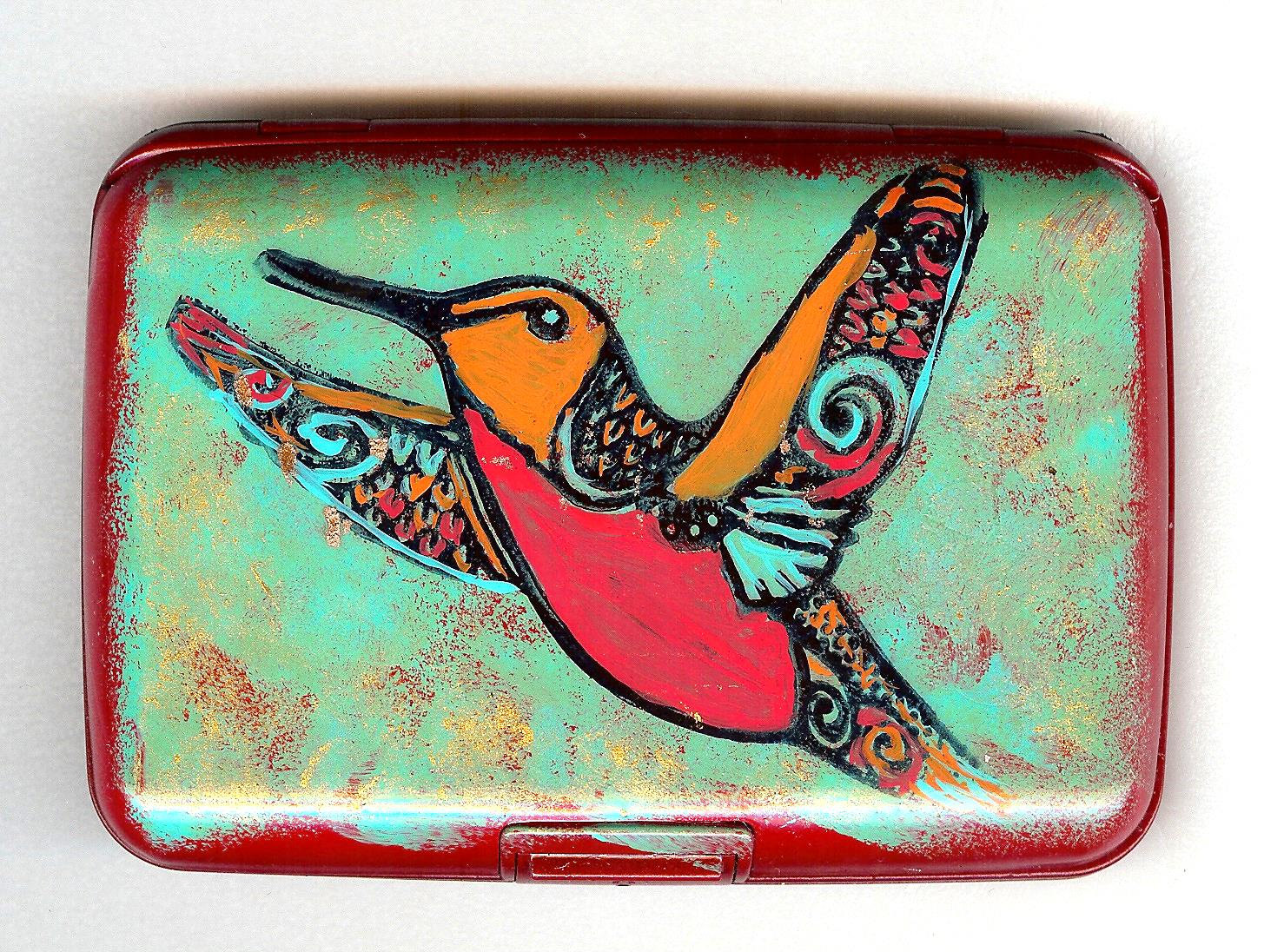 Kolibri #3 Geldbörse Mit Rfid-Schutz von VivsCorner