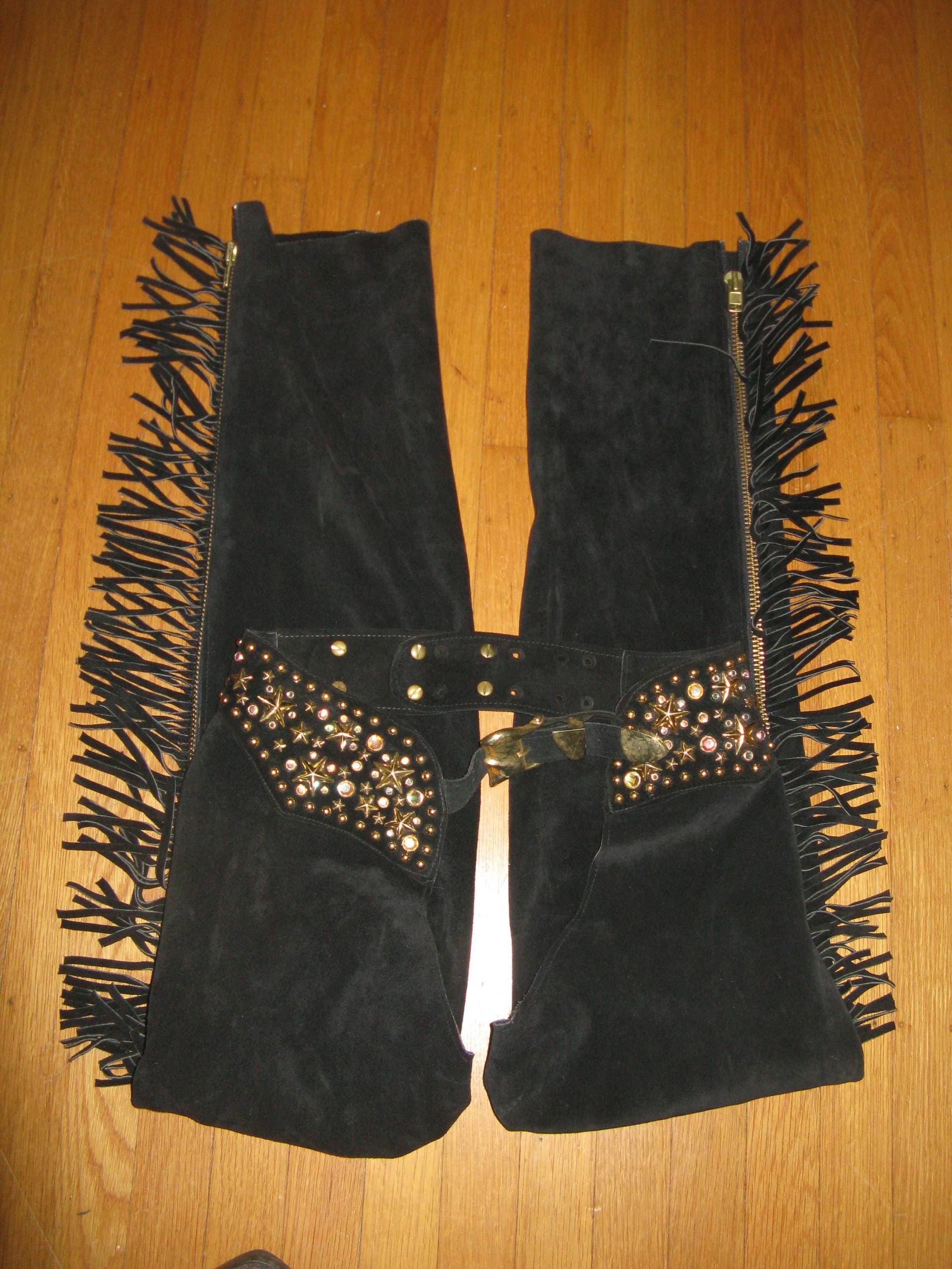 Katherine Baumann Rock & Roll Western Chaps 1980Er 80Er Jahre Cowgirl von VixenVintage