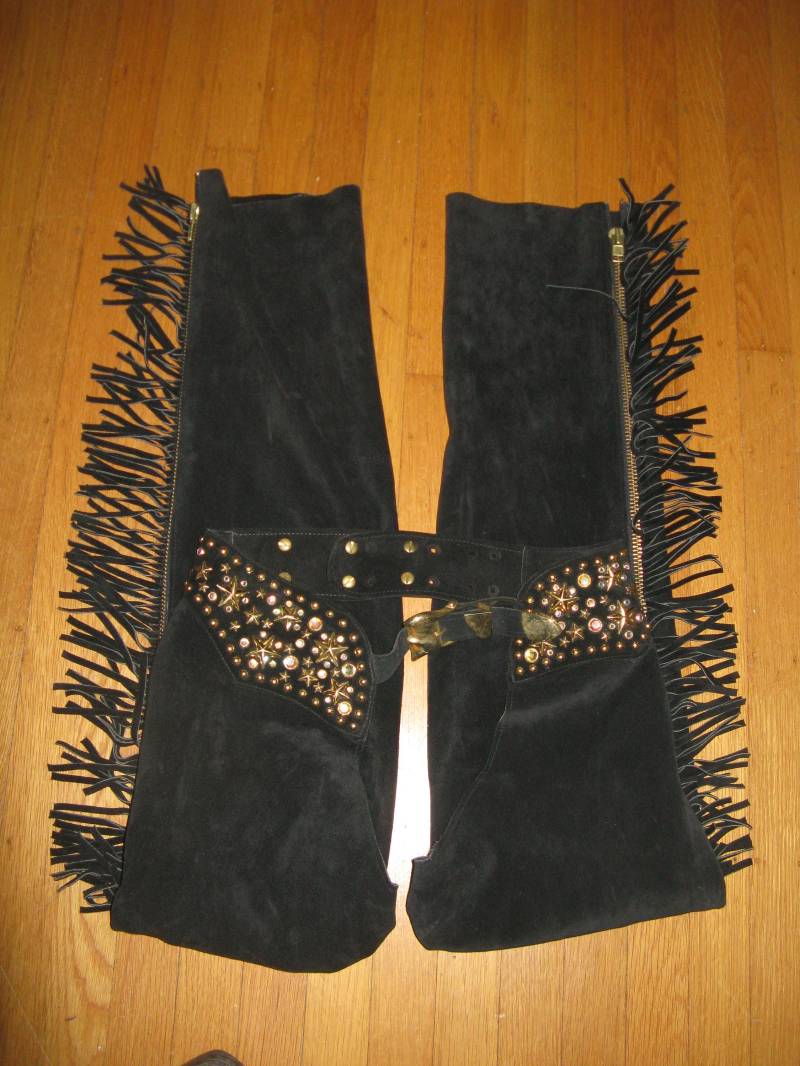 Katherine Baumann Rock & Roll Western Chaps 1980Er 80Er Jahre Cowgirl von VixenVintage