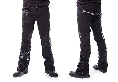 Vixxsin Adrian Pant Boot Cut Männer Stoffhose schwarz W32L34 von Vixxsin