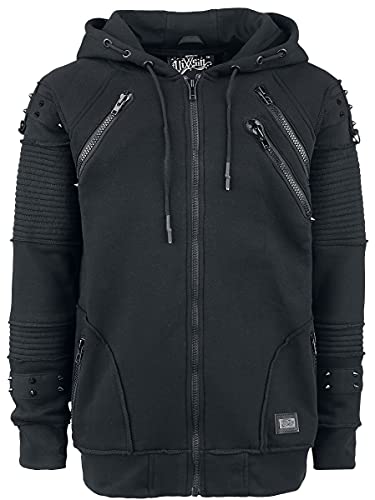 Vixxsin Black Chrome Hood Männer Kapuzenjacke schwarz M von Vixxsin