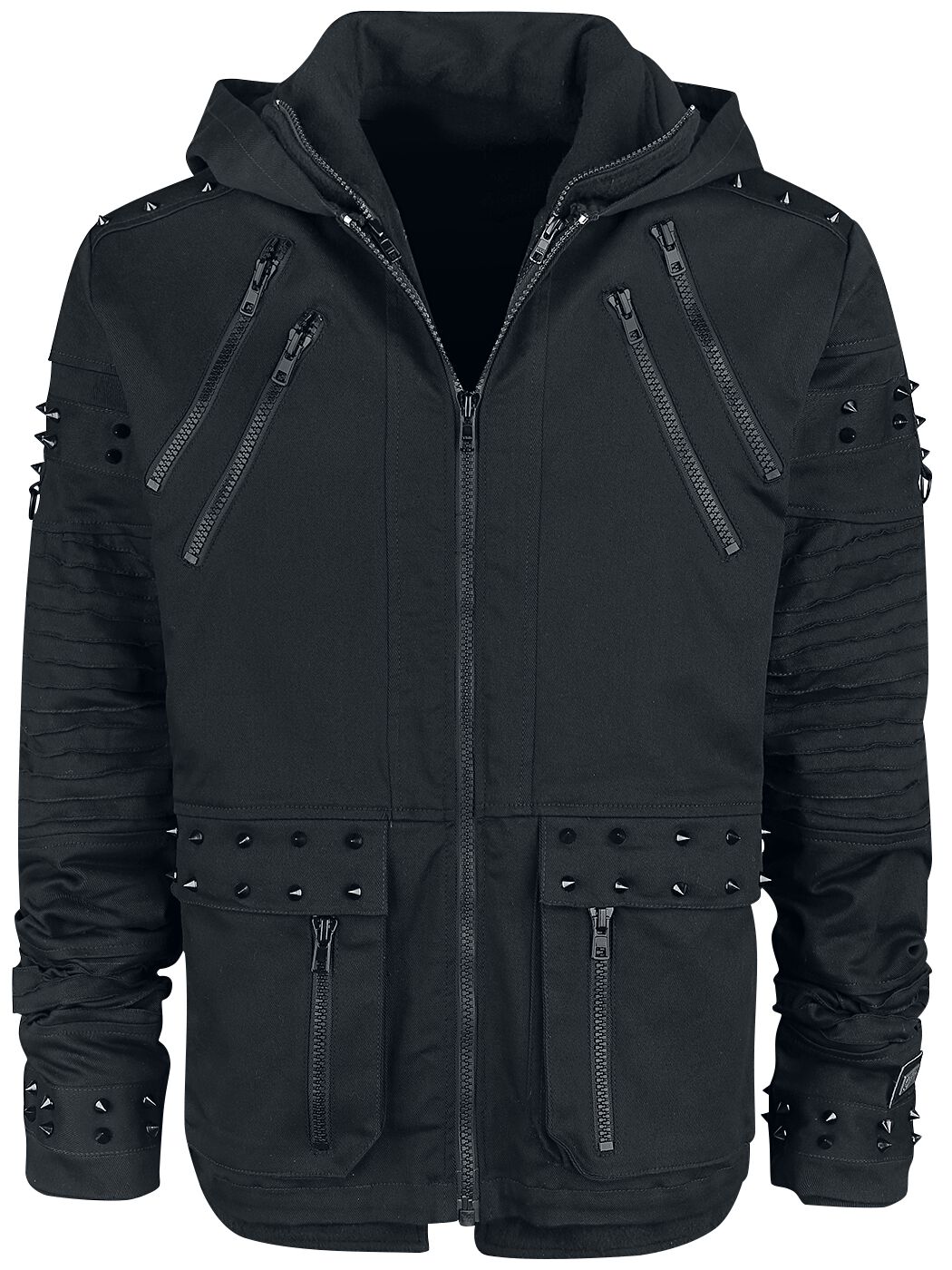 Vixxsin Black Chrome Jacket Winterjacke schwarz in XXL von Vixxsin