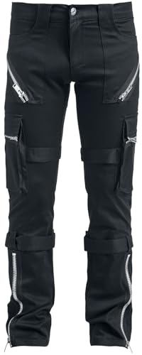 Vixxsin Carsten Pant Männer Stoffhose schwarz W32L34 von Vixxsin