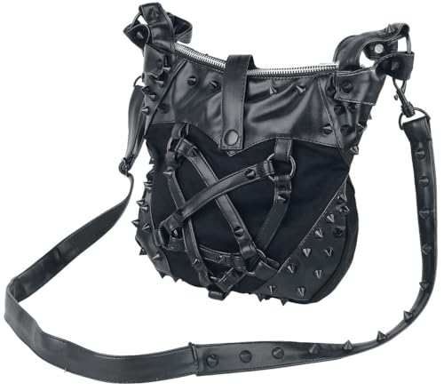 Vixxsin Conjur Bag Frauen Handtasche schwarz Baumwolle Geschenke, Gothic, Weihnachten von Vixxsin