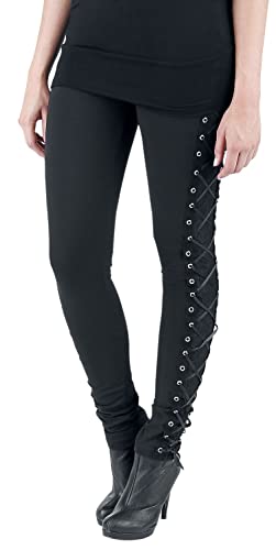 Vixxsin Corset Frauen Leggings schwarz M 95% Baumwolle, 5% Elasthan Gothic von Vixxsin