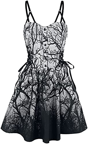 Vixxsin Forest Dress Frauen Mittellanges Kleid schwarz M von Vixxsin