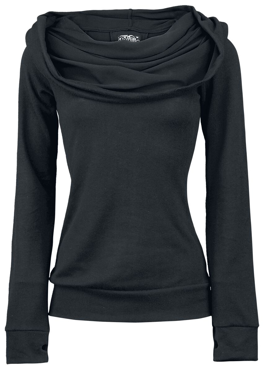 Vixxsin - Gothic Kapuzenpullover - Rest - XS bis XXL - für Damen - Größe L - schwarz von Vixxsin