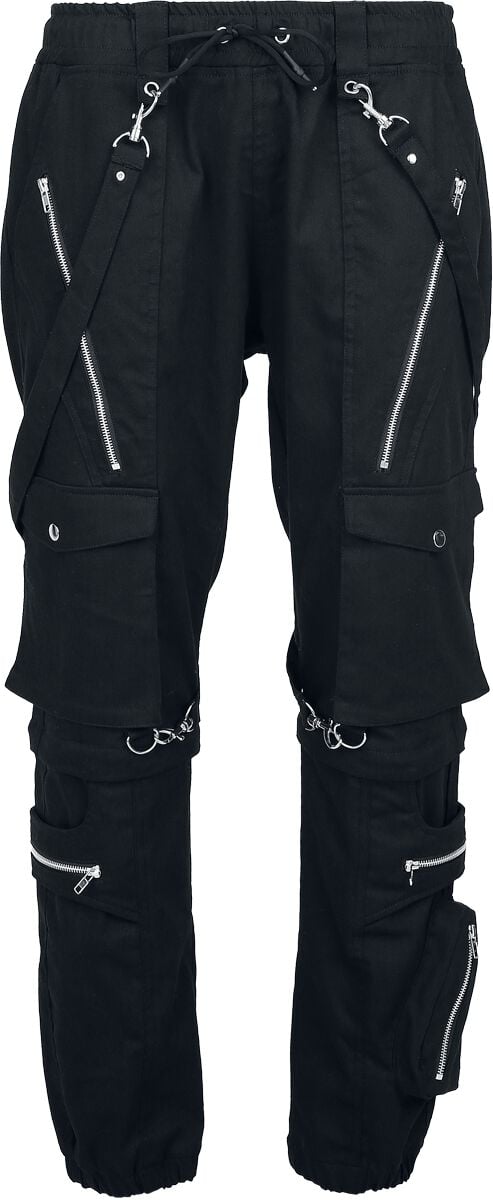 Vixxsin - Gothic Stoffhose - Halston Pants Mens Black - S bis 4XL - für Männer - Größe 3XL - schwarz von Vixxsin