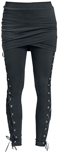 Vixxsin Ina Leggings Frauen Leggings schwarz S 95% Baumwolle, 5% Elasthan Gothic, Punk, Rockwear von Vixxsin