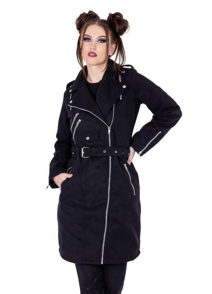Vixxsin Kurzmantel Louella Coat Industrial Goth Cyber Punk von Vixxsin