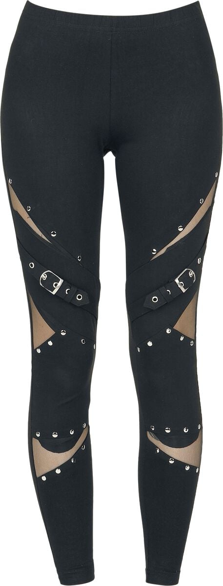 Vixxsin Leggings - Revel Leggings - S bis 4XL - für Damen - Größe 4XL - schwarz von Vixxsin