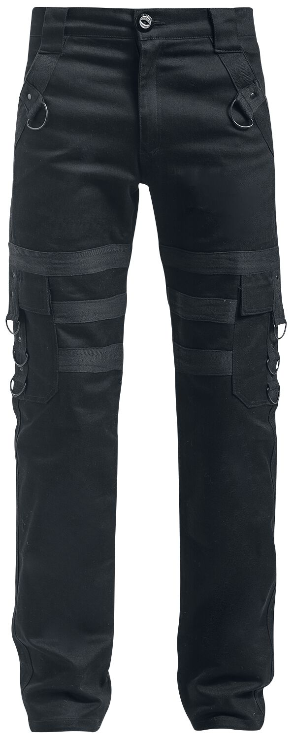 Vixxsin Liam Pants Stoffhose schwarz in W31L32 von Vixxsin