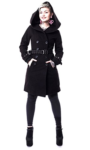 Vixxsin Mantel Decay Coat Schwarz XL von Vixxsin