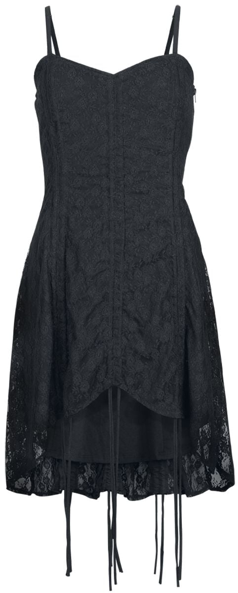 Vixxsin Nala Dress Mittellanges Kleid schwarz in 3XL von Vixxsin