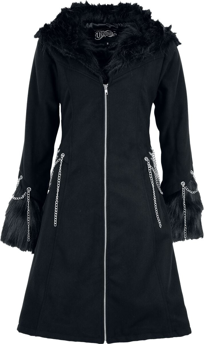 Vixxsin Neoma Coat Mantel schwarz in L von Vixxsin