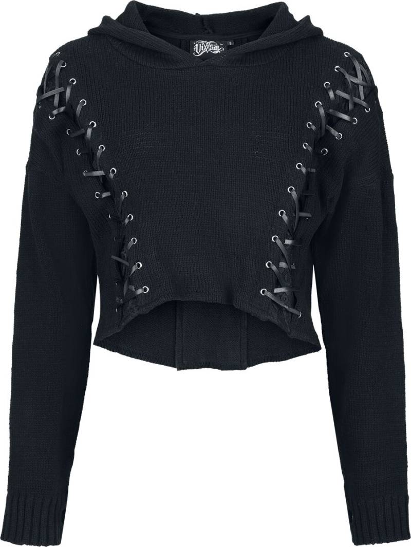 Vixxsin Oril Hood Kapuzenpullover schwarz in 3XL von Vixxsin