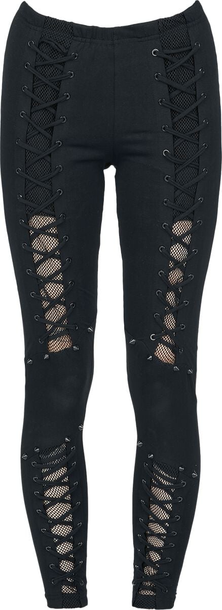 Vixxsin Poet Leggings Leggings schwarz in XL von Vixxsin