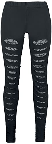 Vixxsin - Slasher Netz Leggings, schwarz, Grösse L von Vixxsin