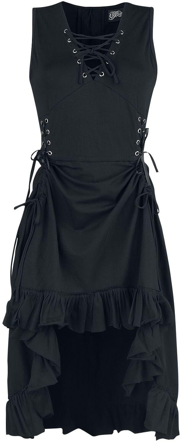 Vixxsin Soleil Dress Mittellanges Kleid schwarz in 3XL von Vixxsin