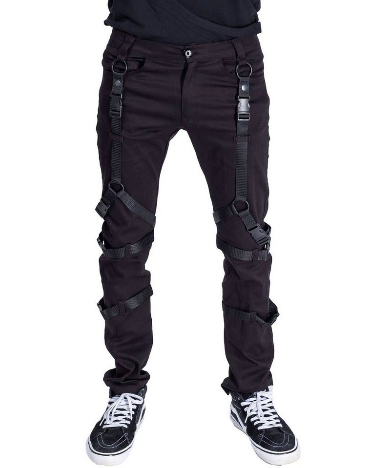 Vixxsin Stoffhose Corbin Industrial Cyber Goth Trousers von Vixxsin