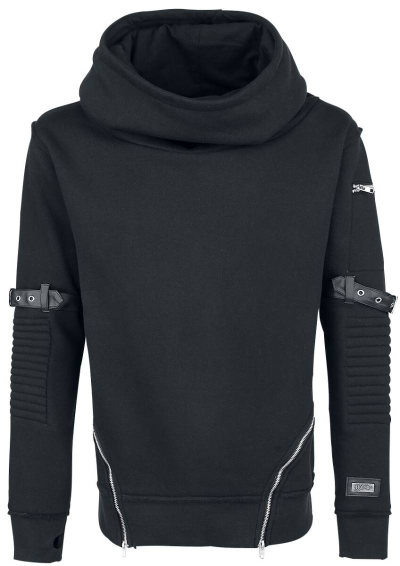 Vixxsin Voyage Hood Kapuzenpullover schwarz in M von Vixxsin