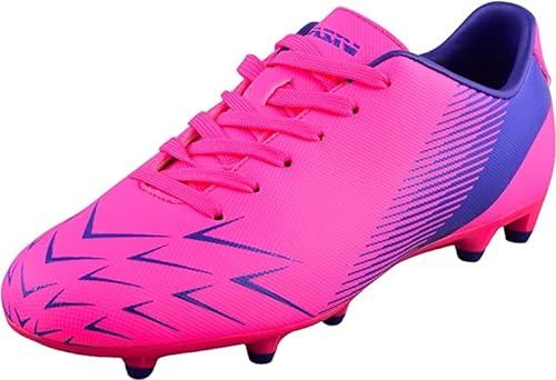 Vizari Ranger FG Fussballschuhe Kinder - Stollenschuhe - Outdoor Fester Untergrund - Fußballschuhe für Jungen & Mädchen - Rosa, Violett - Größe 28.5 von Vizari