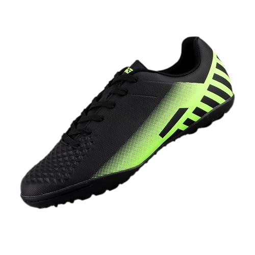 Vizari Santos Turf-Fußballschuhe für Jungen und Mädchen, athletische Rasenschuhe mit strapazierfähigem, zweifarbigem Synthetik-Obermaterial, Jugend-Fußball-Rasenschuhe mit geformter Gummi-Außensohle von Vizari